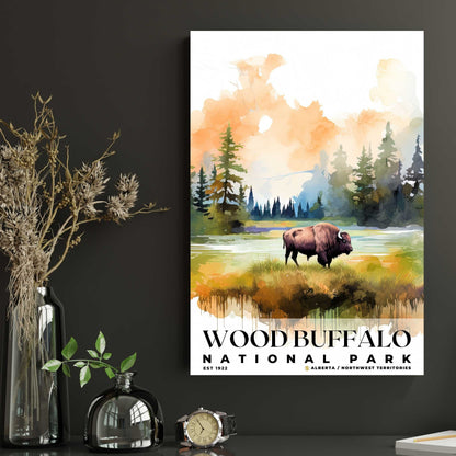 Wood Buffalo National Park Poster | S04