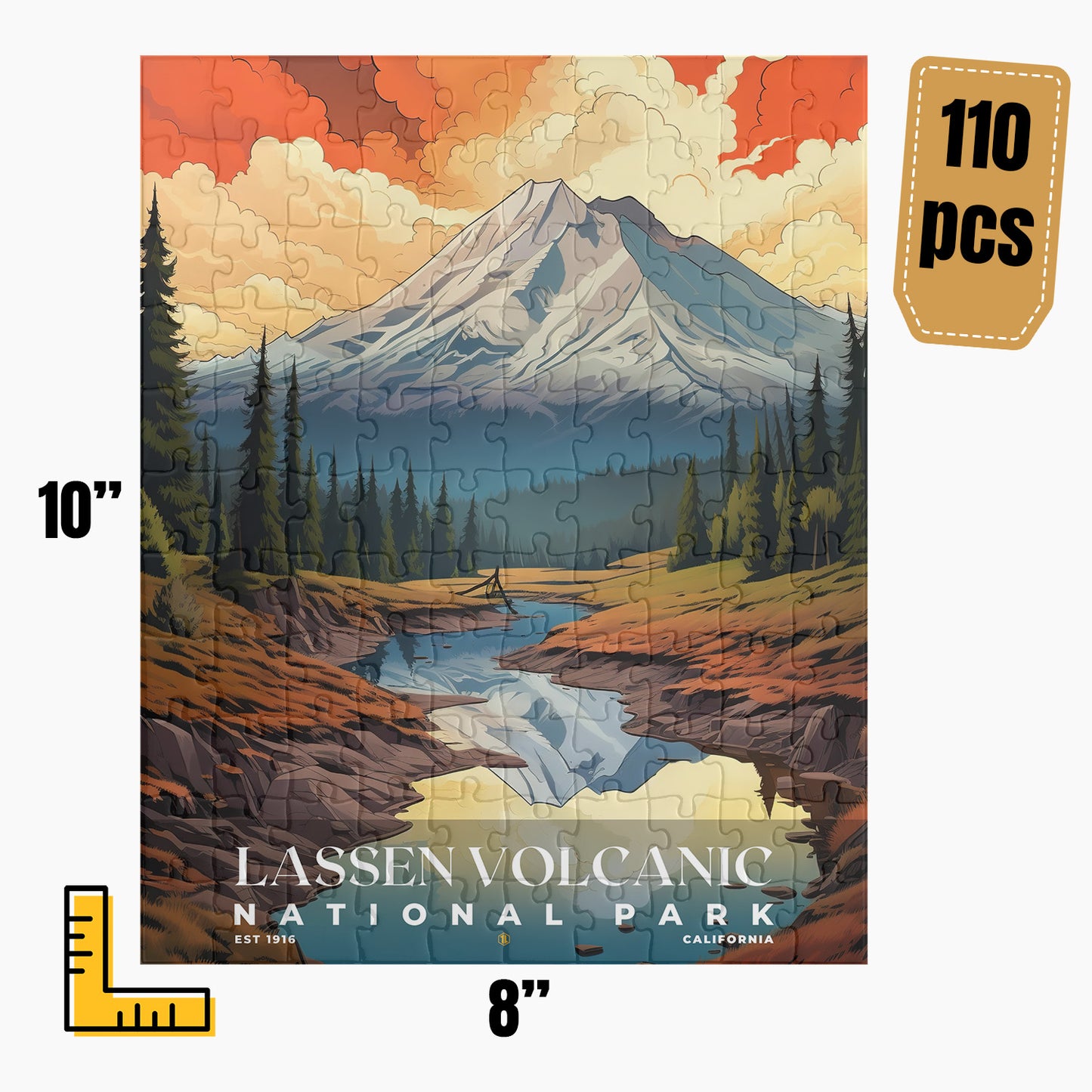 Lassen Volcanic National Park Puzzle | S07