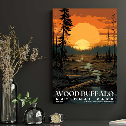 Wood Buffalo National Park Poster | S07