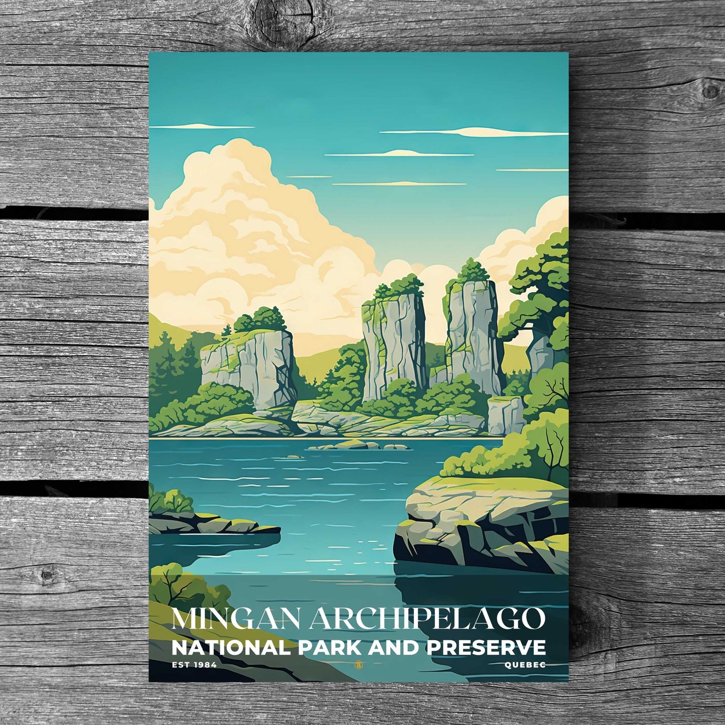 Mingan Archipelago National Park Reserve Poster | S05