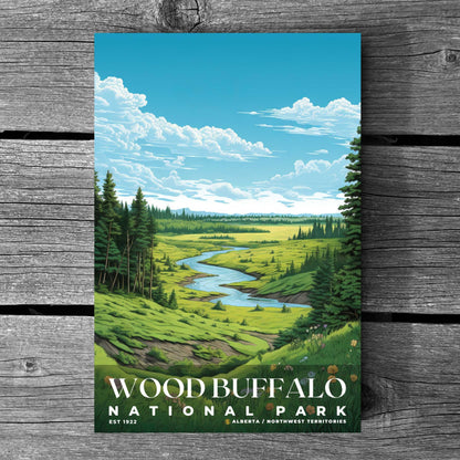 Wood Buffalo National Park Poster | S02