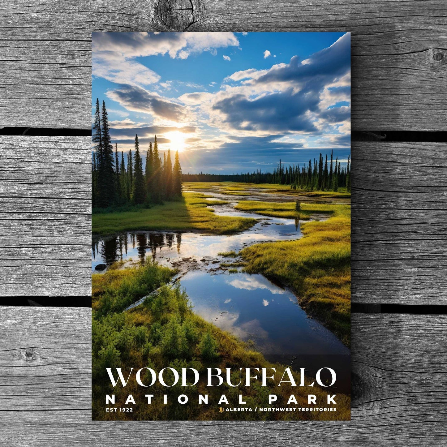 Wood Buffalo National Park Poster | S10