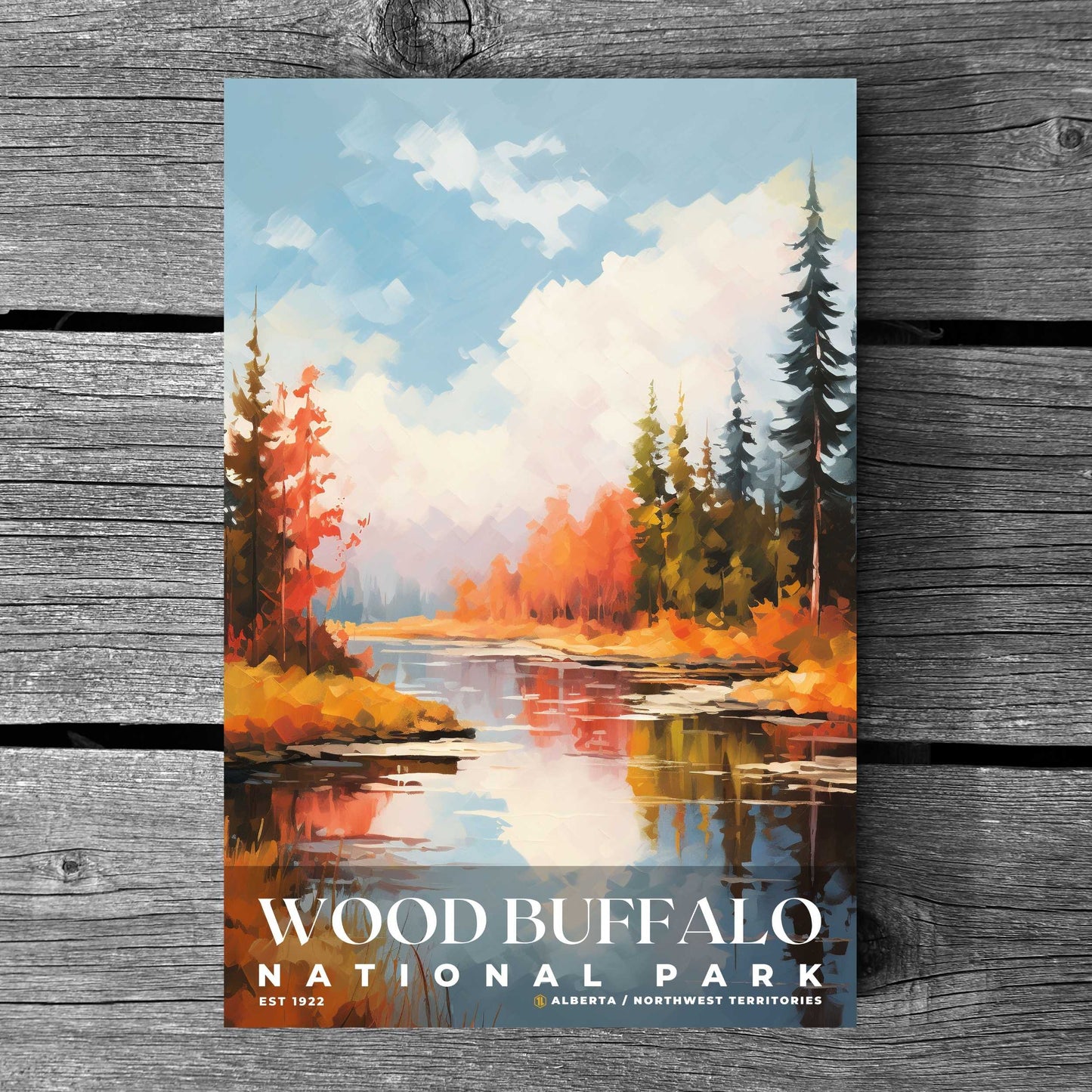 Wood Buffalo National Park Poster | S06