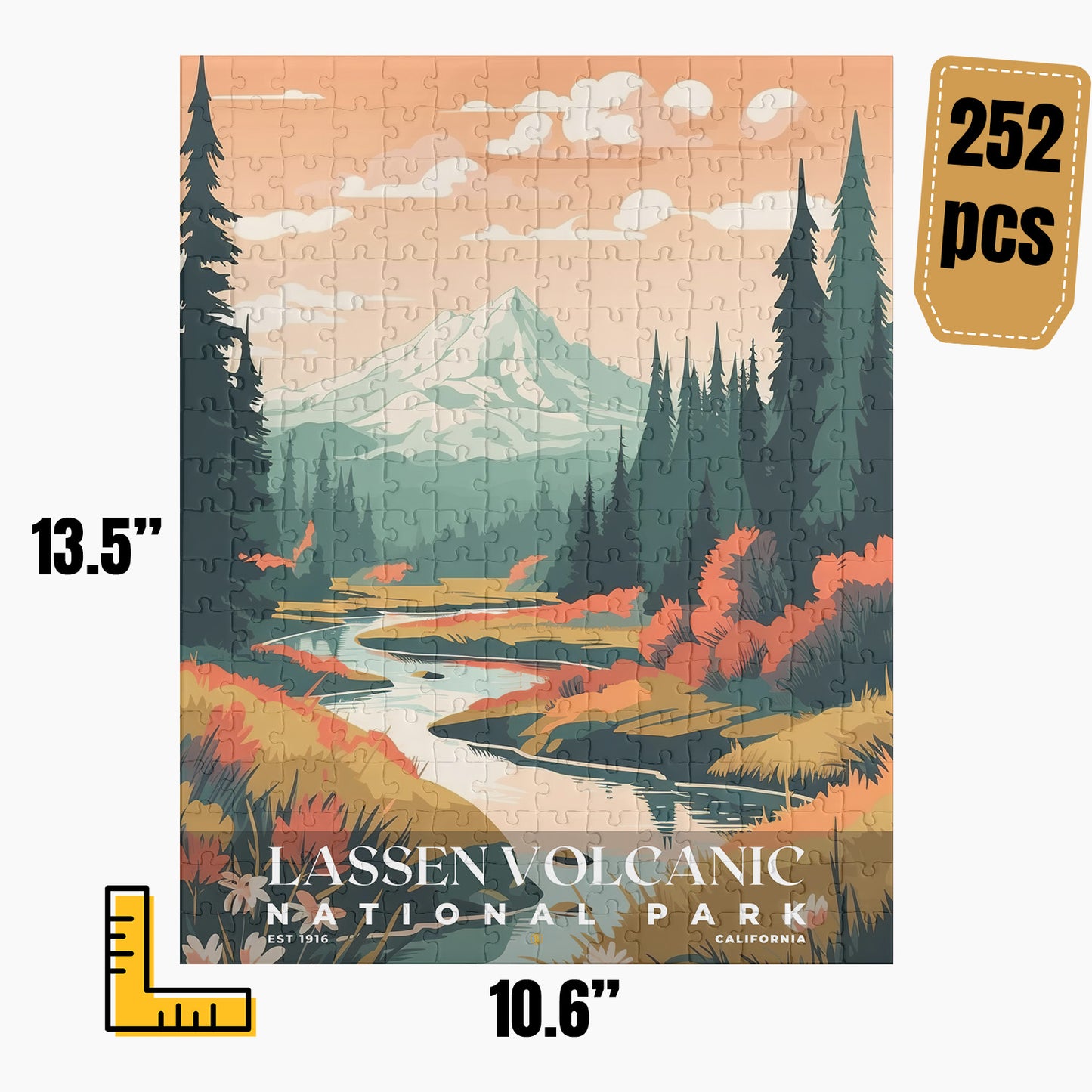 Lassen Volcanic National Park Puzzle | S05