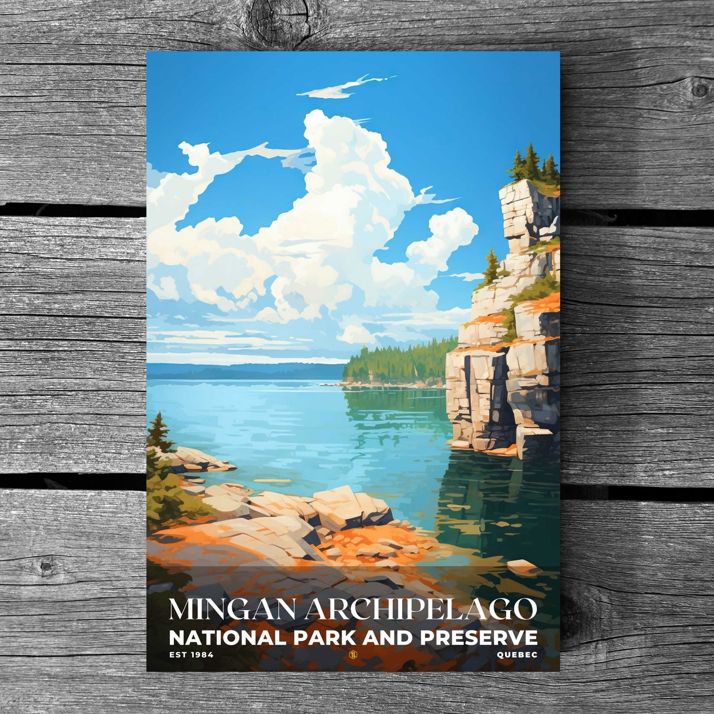 Mingan Archipelago National Park Reserve Poster | S06