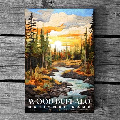 Wood Buffalo National Park Poster | S09