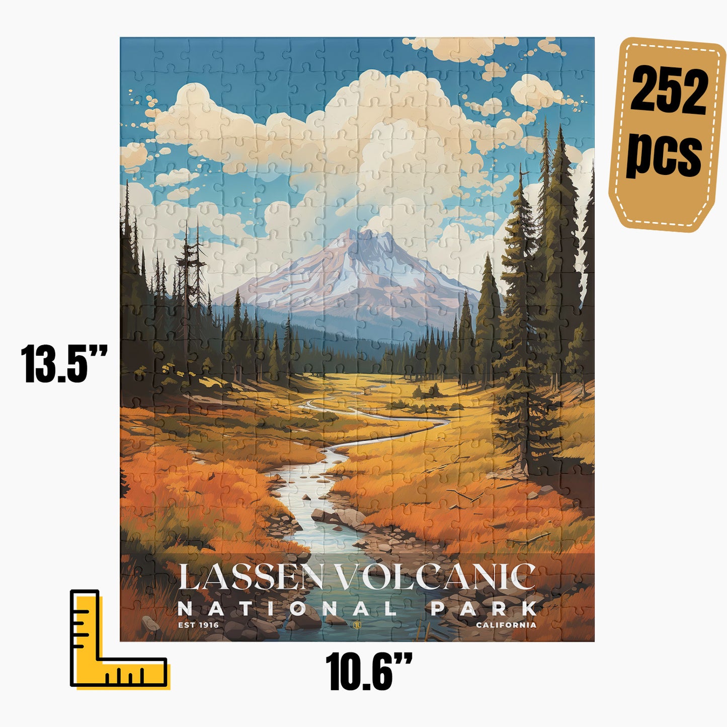 Lassen Volcanic National Park Puzzle | S06