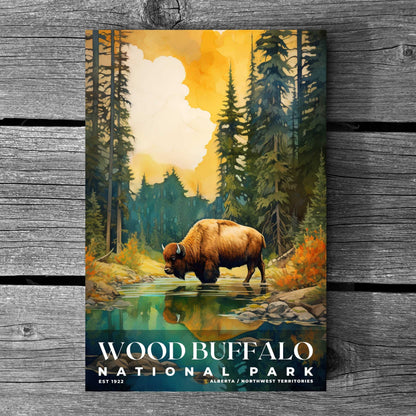 Wood Buffalo National Park Poster | S08