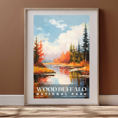 Wood Buffalo National Park Poster | S06