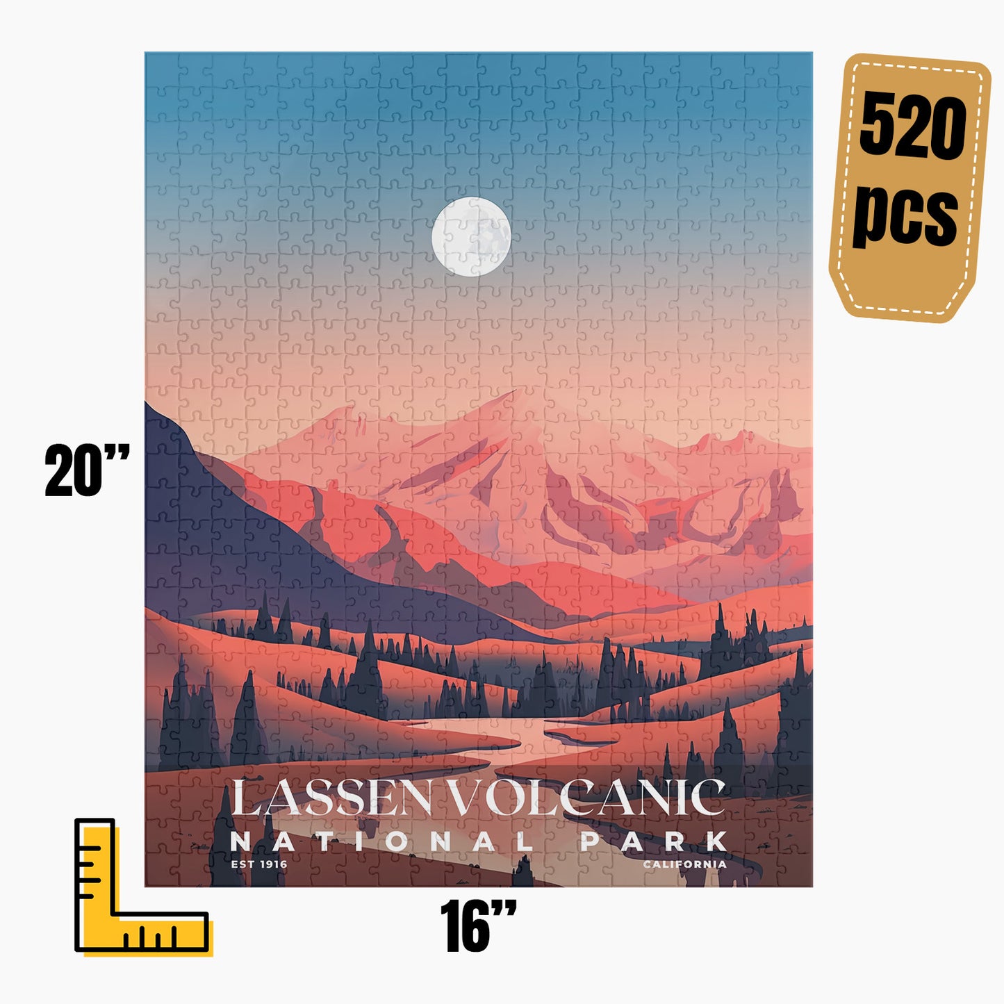 Lassen Volcanic National Park Puzzle | S03