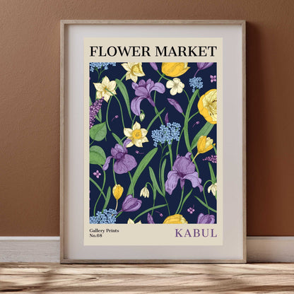 Kabul Flower Market Poster | S02