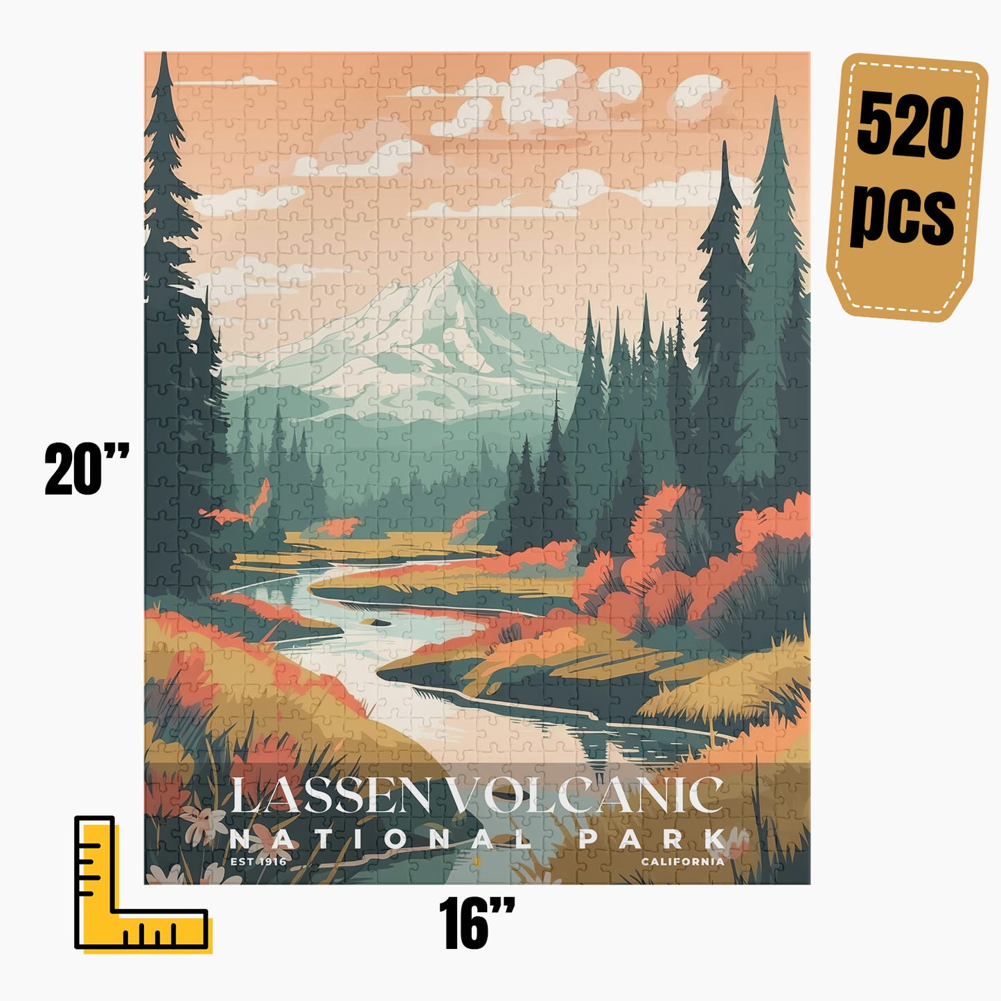 Lassen Volcanic National Park Puzzle | S05