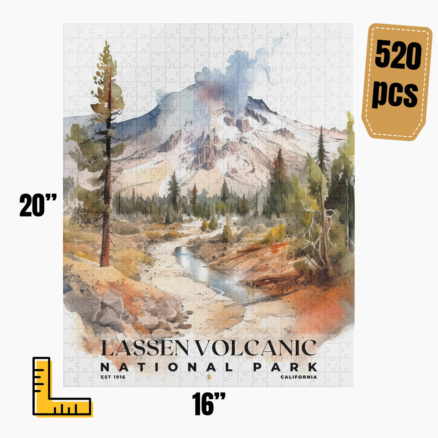 Lassen Volcanic National Park Puzzle | S04