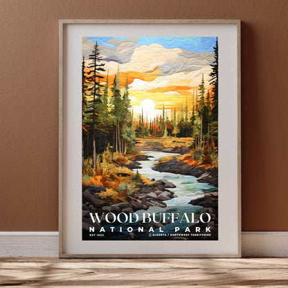 Wood Buffalo National Park Poster | S09