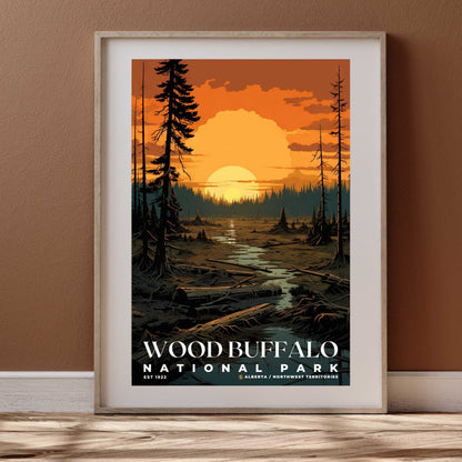 Wood Buffalo National Park Poster | S07