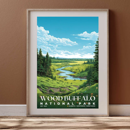 Wood Buffalo National Park Poster | S02