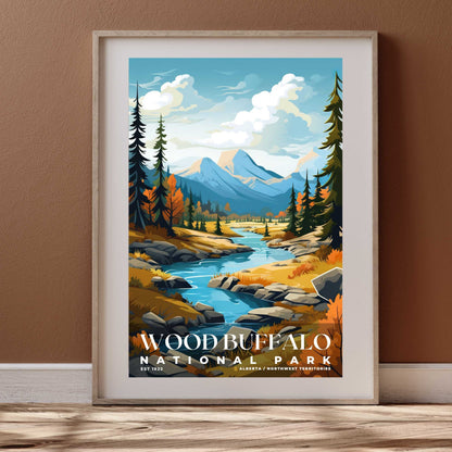 Wood Buffalo National Park Poster | S05