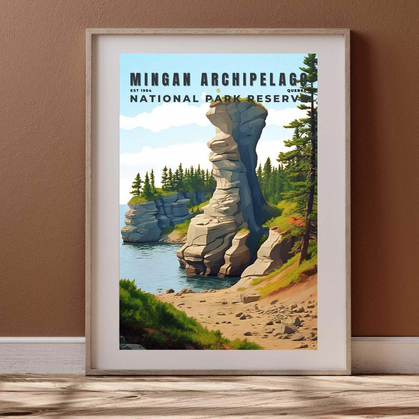 Mingan Archipelago National Park Reserve Poster | S01