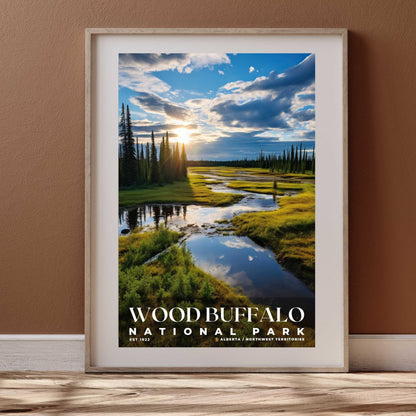 Wood Buffalo National Park Poster | S10