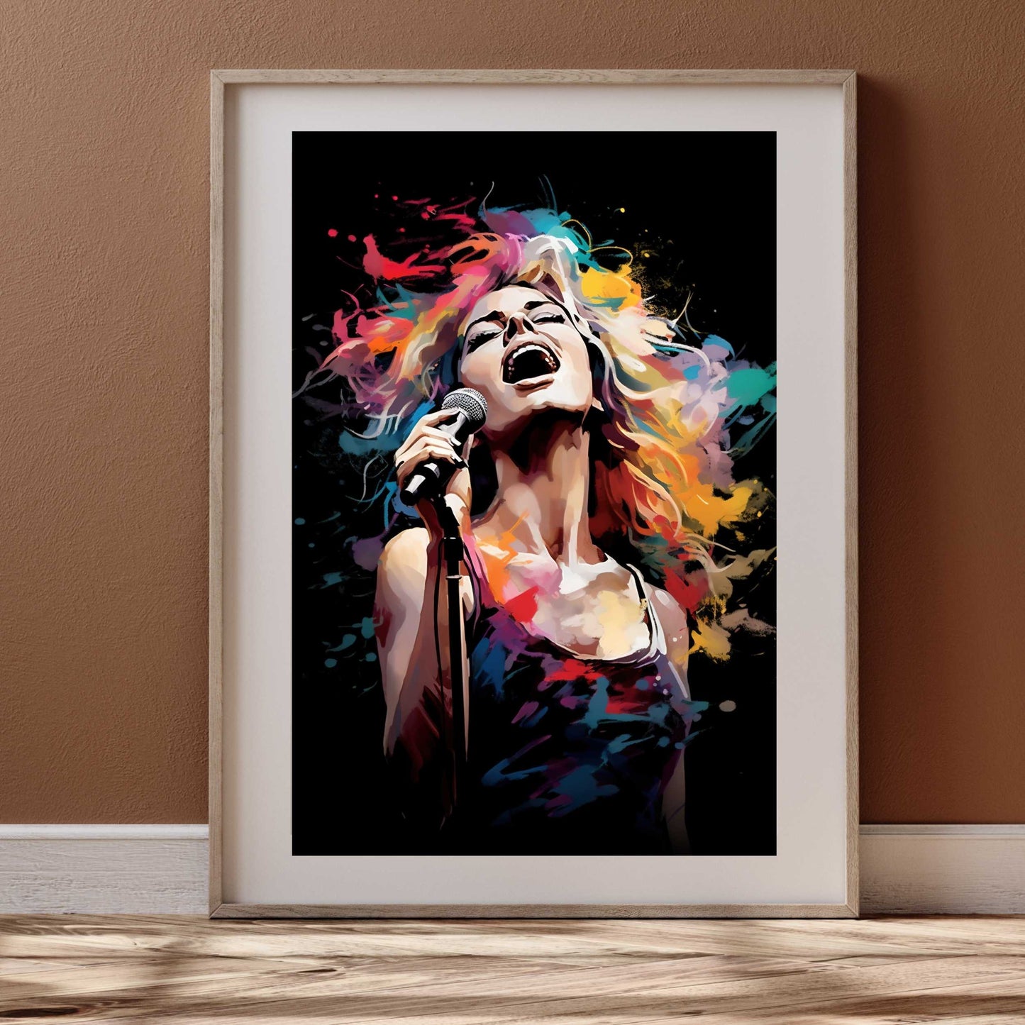 Female Singer 2 Poster | S01