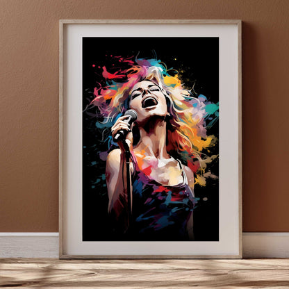 Female Singer 2 Poster | S01