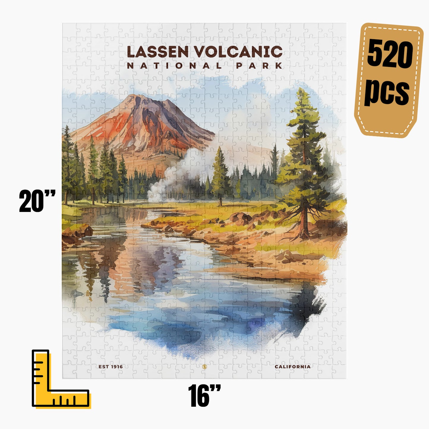 Lassen Volcanic National Park Puzzle | S08