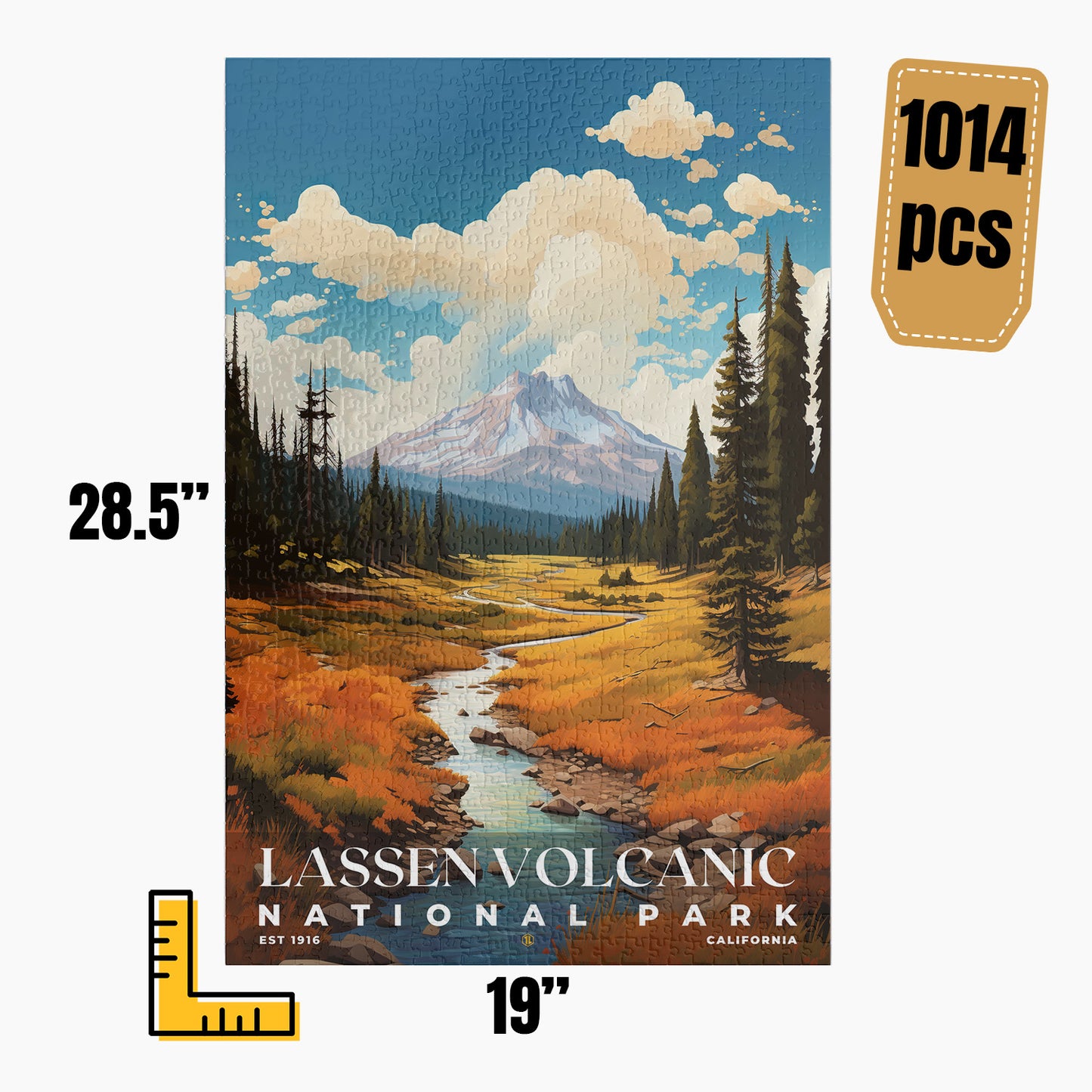 Lassen Volcanic National Park Puzzle | S06