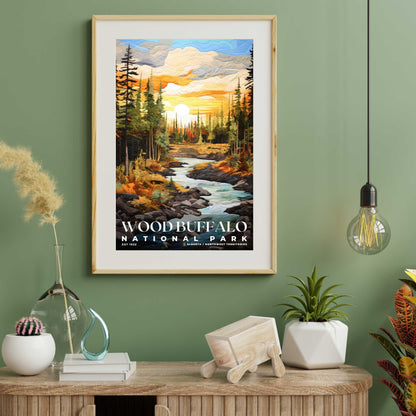 Wood Buffalo National Park Poster | S09