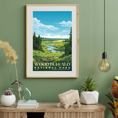 Wood Buffalo National Park Poster | S02