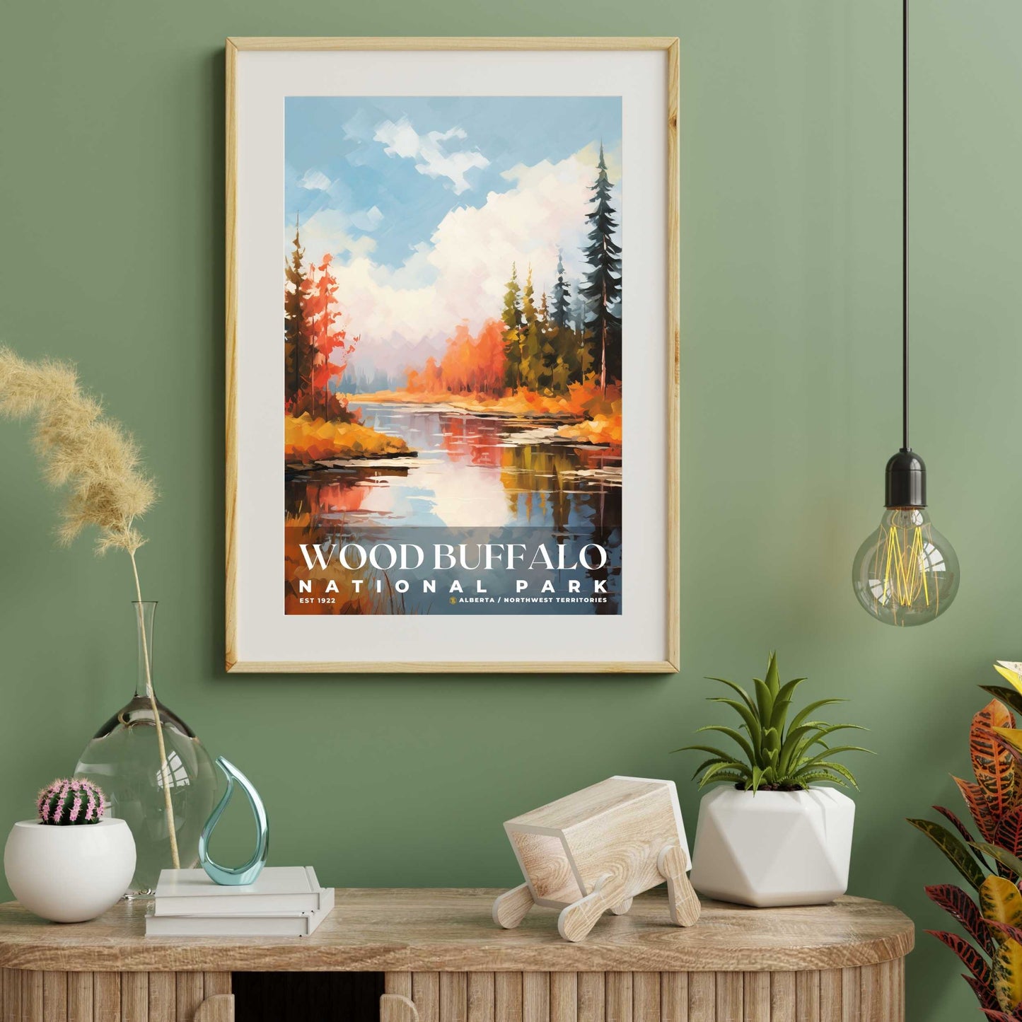 Wood Buffalo National Park Poster | S06