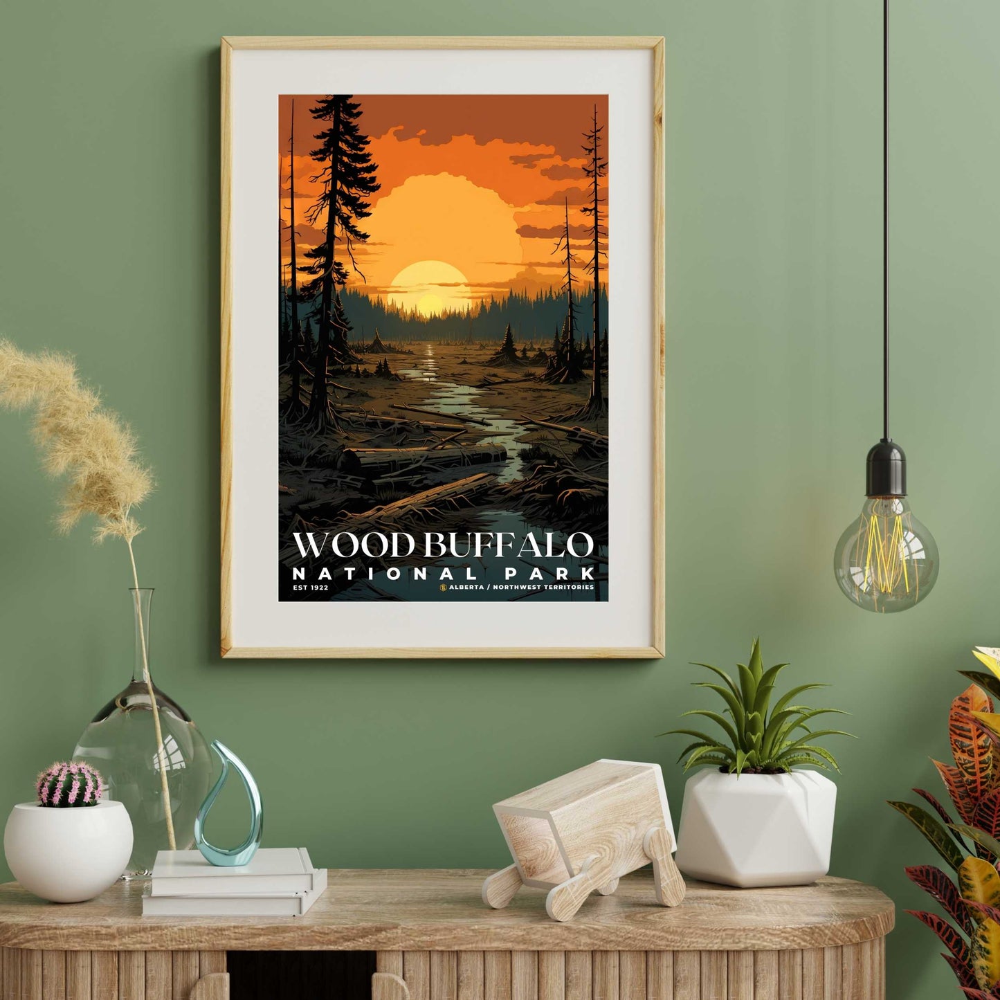 Wood Buffalo National Park Poster | S07