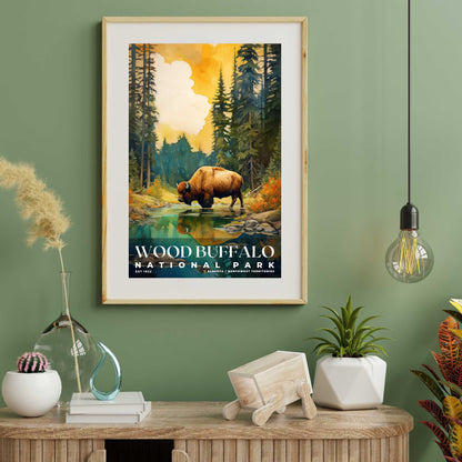 Wood Buffalo National Park Poster | S08