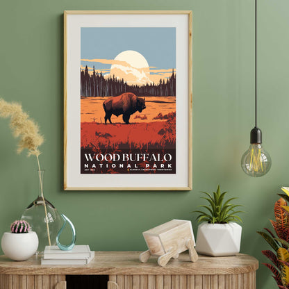 Wood Buffalo National Park Poster | S03