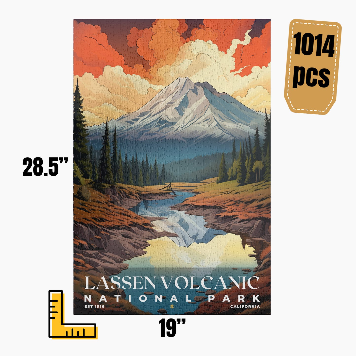 Lassen Volcanic National Park Puzzle | S07