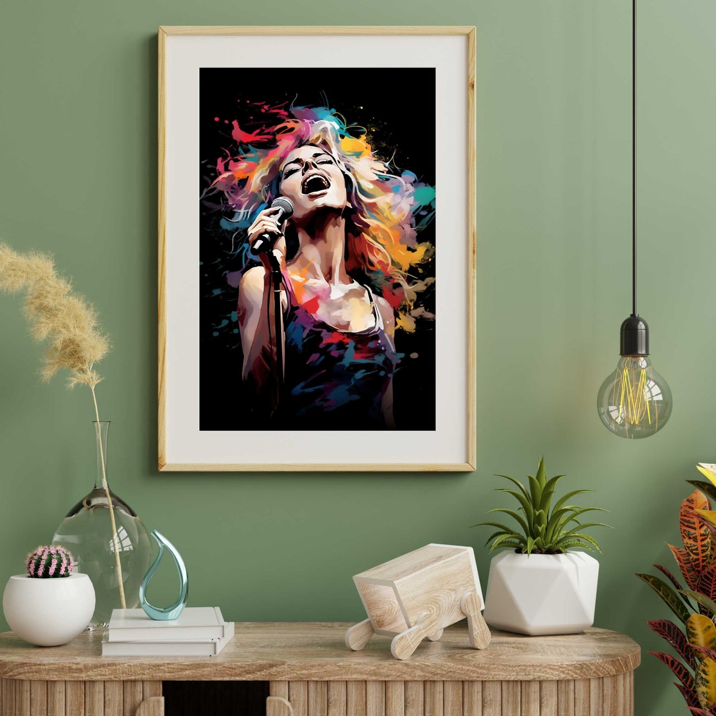 Female Singer 2 Poster | S01