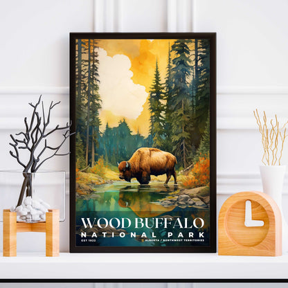 Wood Buffalo National Park Poster | S08