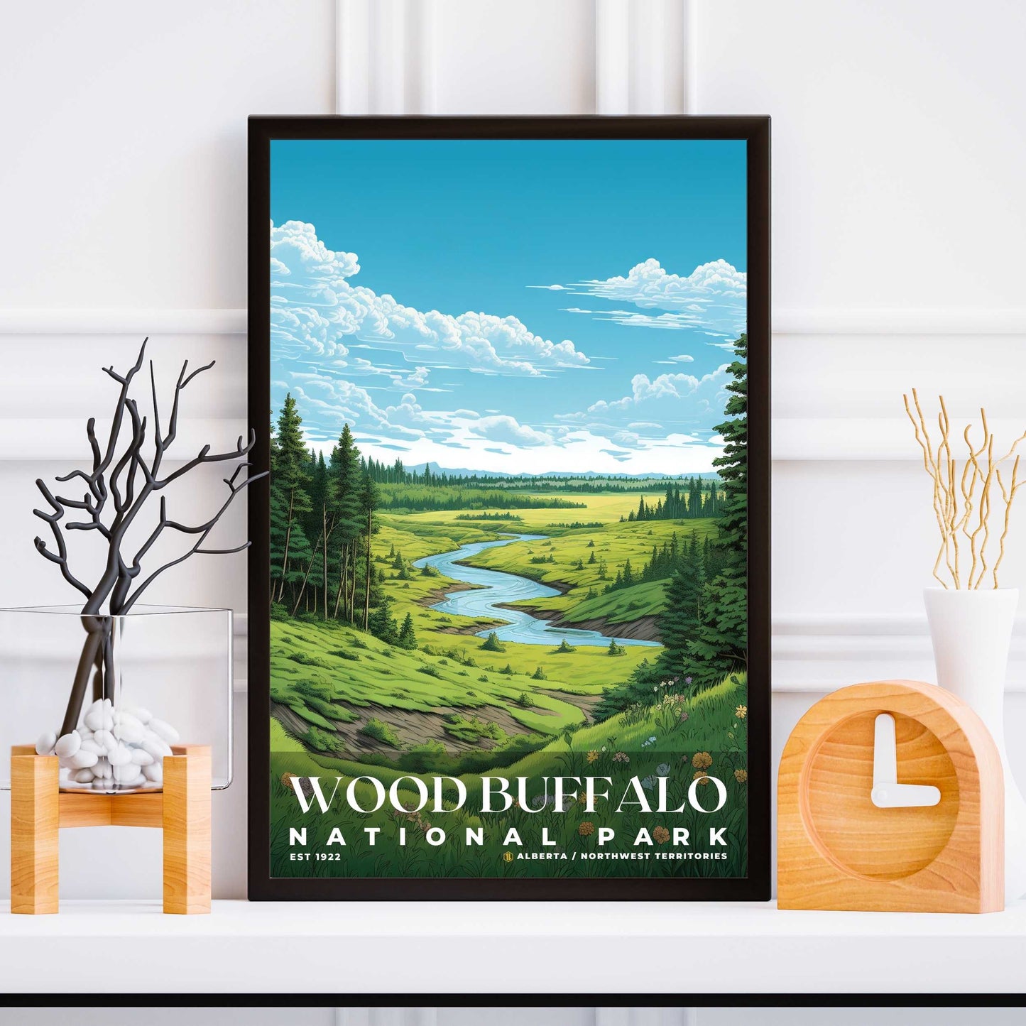 Wood Buffalo National Park Poster | S02