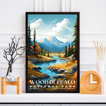 Wood Buffalo National Park Poster | S05