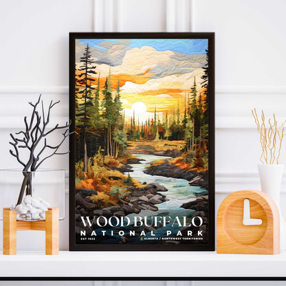 Wood Buffalo National Park Poster | S09