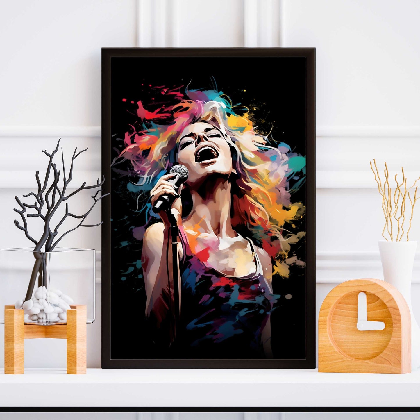 Female Singer 2 Poster | S01