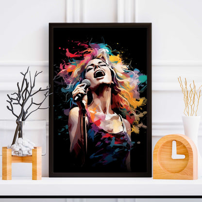 Female Singer 2 Poster | S01