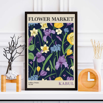 Kabul Flower Market Poster | S02