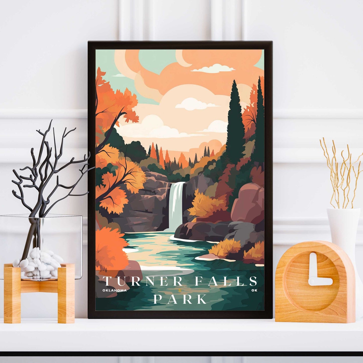Turner Falls Park Poster | US Travel | S01