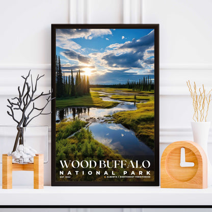 Wood Buffalo National Park Poster | S10