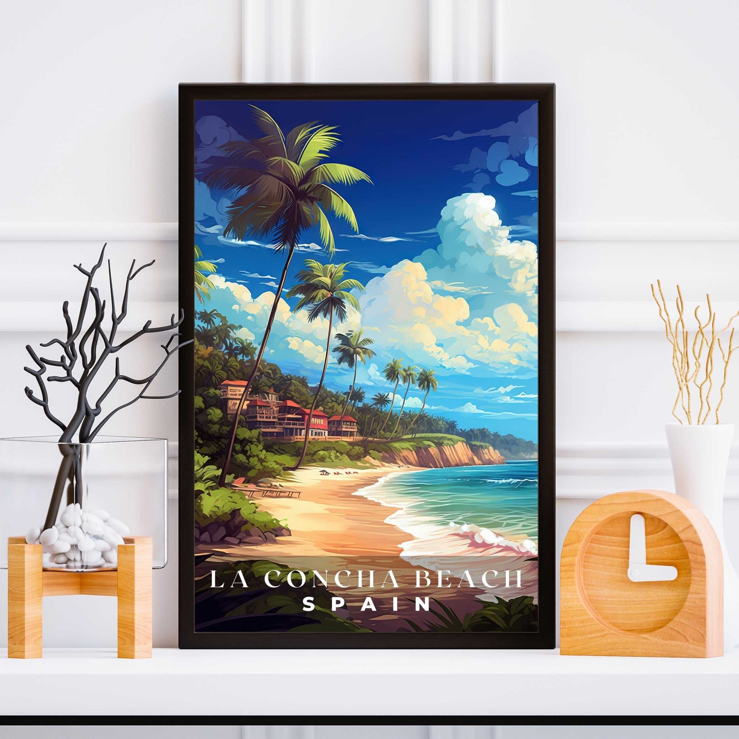 La Concha Beach Poster | S01