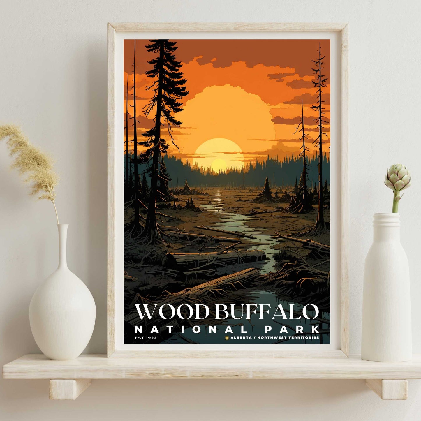 Wood Buffalo National Park Poster | S07