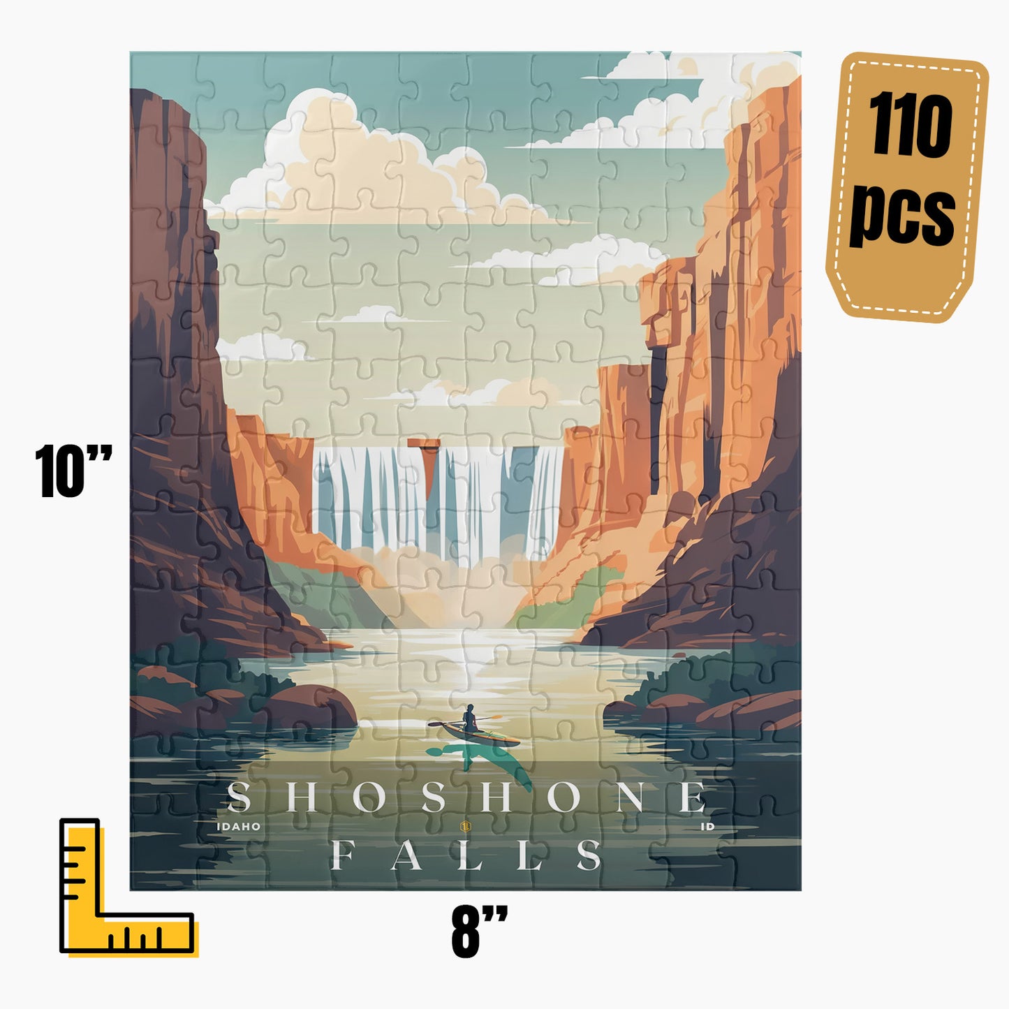 Shoshone Falls Puzzle | US Travel | S01