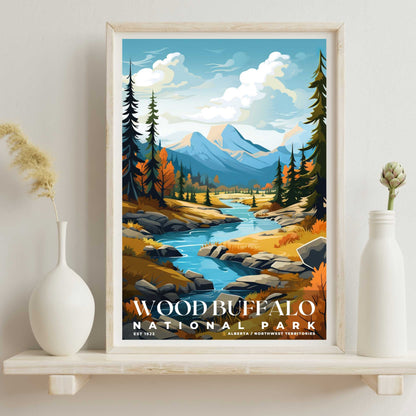 Wood Buffalo National Park Poster | S05