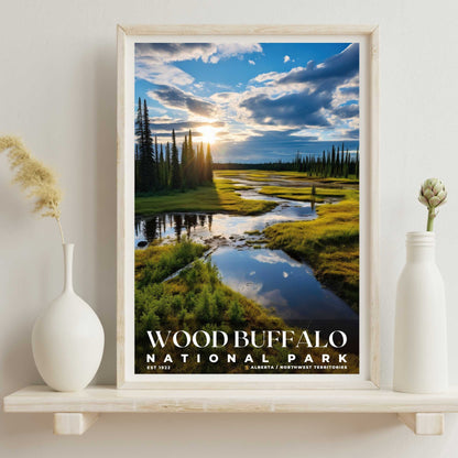 Wood Buffalo National Park Poster | S10