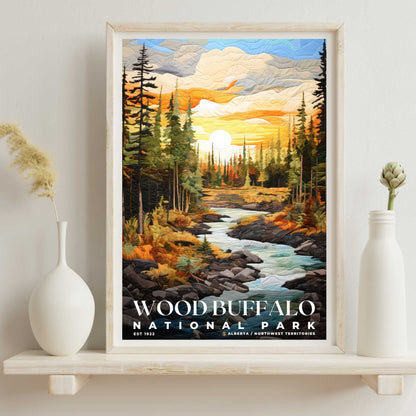 Wood Buffalo National Park Poster | S09